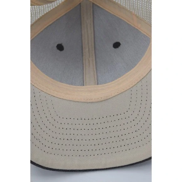 Carlsbad Caverns National Park Centennial Denim Trucker Hat Leather Outdoor - Picture 5 of 6